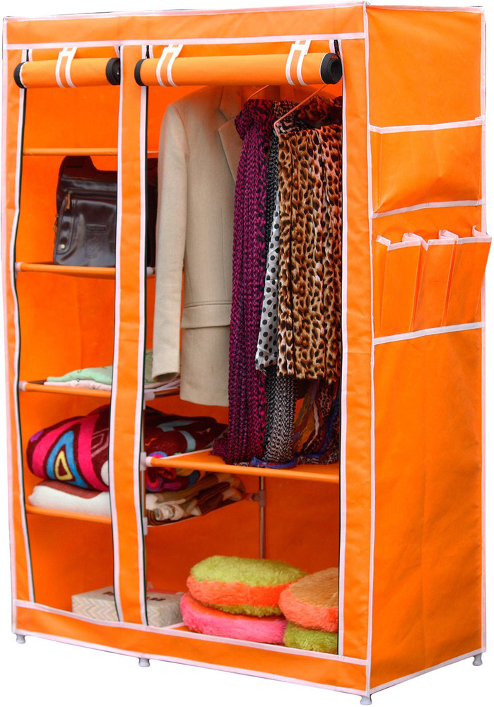 Folding on sale almirah steel