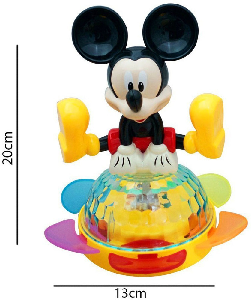 Shanaya Musical Toys for Infants Kids Babies Spinning Mickey Mouse