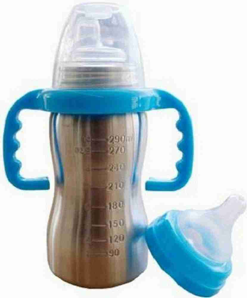 240ml Baby Bottle Thermos Stainless Steel Feeding Bottle 3-in-1 Nursing  Bottle Nipple Insulation Cup Vacuum Flask Milk Bottle