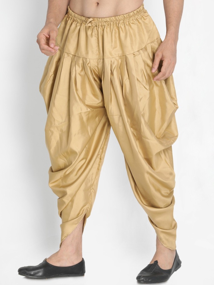 Buy VASTRAMAY Men Cotton Cowl Design Patiala Style Dhoti Pant Pants  VASMCDCY36 Colour Green Size 36 at Amazonin