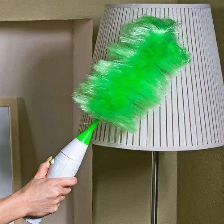 Handheld Battery Operated Electric Spin Duster Feather Duster Retractable  Microfiber Cleaning Brush H and Dust Duster Brush Dust Removal Tool with 2  Brush Head 