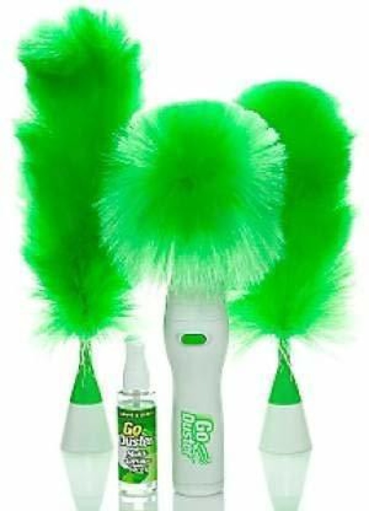 Handheld Battery Operated Electric Spin Duster Feather Duster Retractable  Microfiber Cleaning Brush H and Dust Duster Brush Dust Removal Tool with 2  Brush Head 