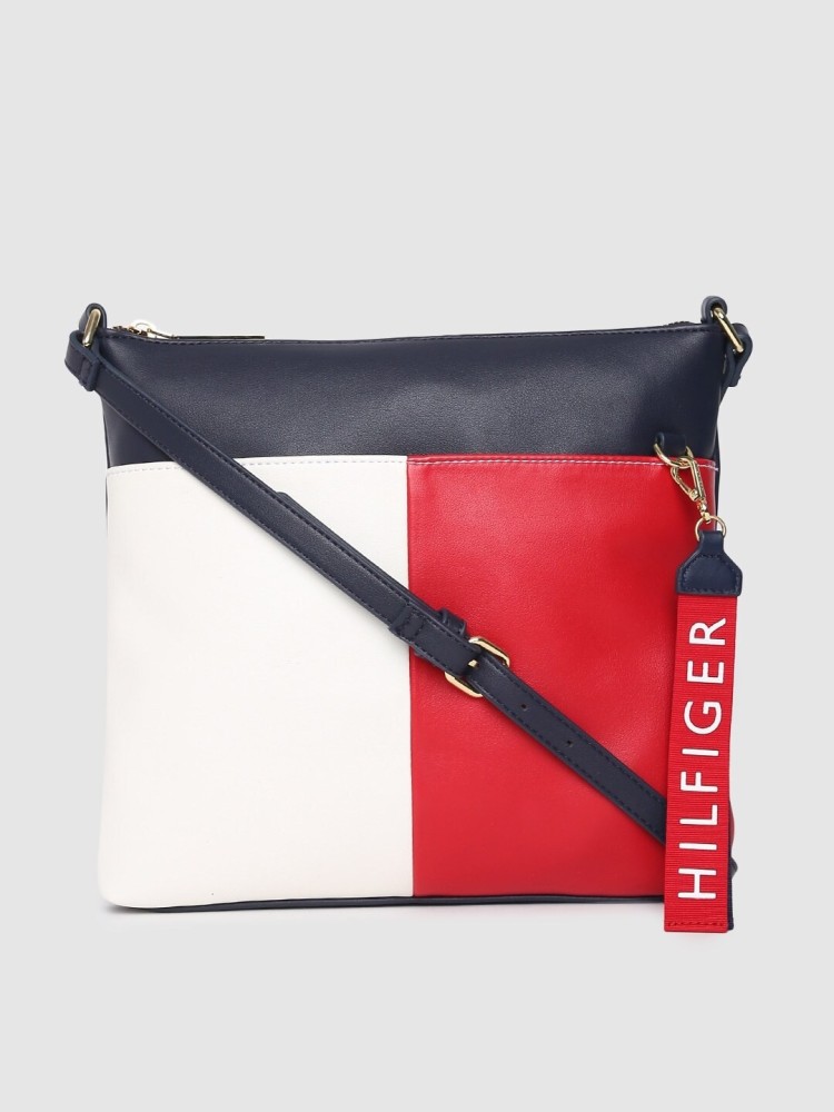 Tommy hilfiger red hot sale sling bag