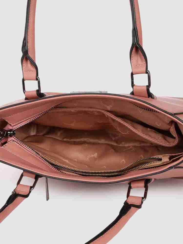 Buy Allen Solly Women Pink Hand held Bag Pink Online Best Price