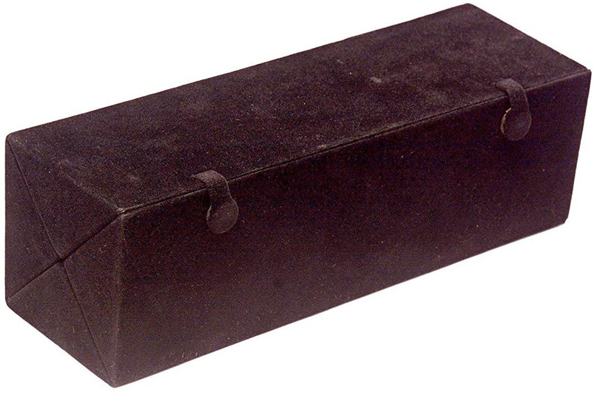 Rectangle 8X7 Inch Black Velvet Necklace Box