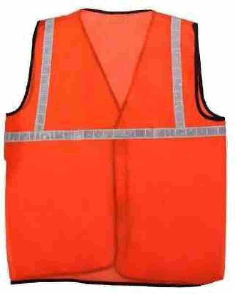 Orange safety outlet jacket