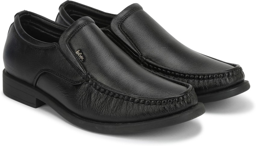 Lee cooper men sales black formal shoes