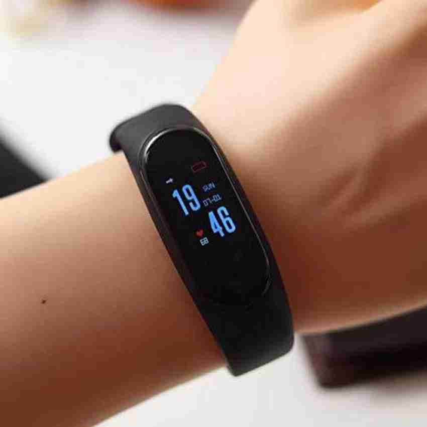 M3 smart band chubbier with heart rate sensor features
