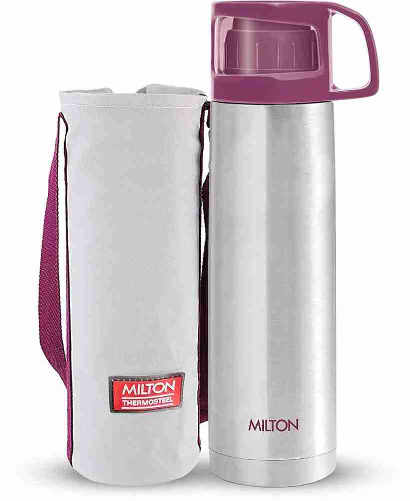 Buy Milton Thermosteel Plain Lid Flask - Stainless Steel, Vacuum Insulated,  Silver Online at Best Price of Rs 810 - bigbasket