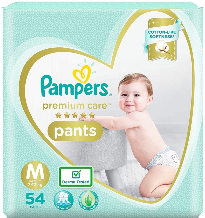 Pampers Premium Care Diaper Pants Medium 108 Count Price Uses Side  Effects Composition  Apollo Pharmacy