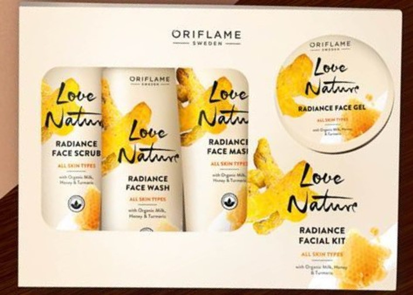 Oriflame Sweden radiance facial kit original for all skin types