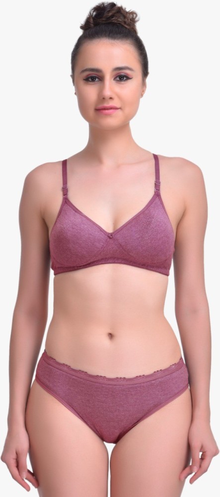 Buy online Lace Detailed Bras And Panty Set from lingerie for Women by  N-gal for ₹409 at 41% off