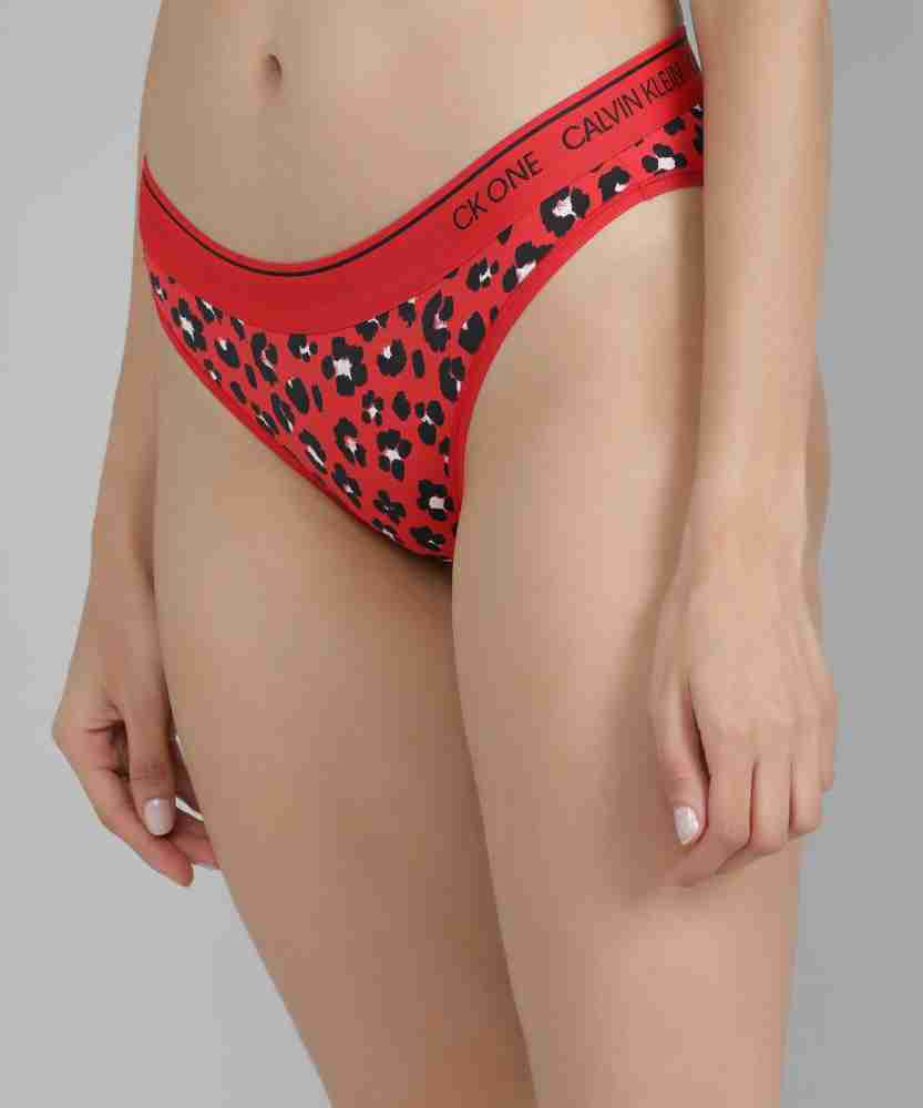 Calvin Klein Underwear Women Hipster Red Panty - Buy Calvin Klein