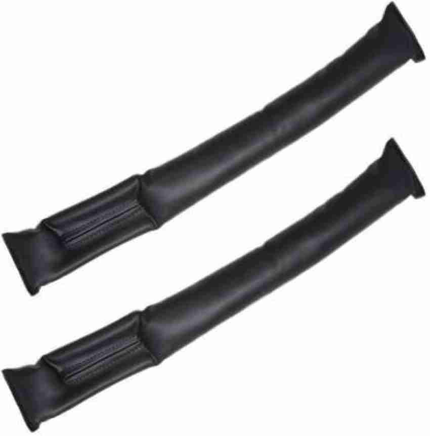 2Pcs Supply For Universal Black PU Leather Accessories Car Seat Gap Filler  Auto