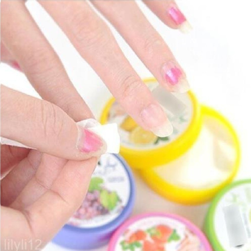 Fruit Scented Nail Polish Remover Wipes Uv Gel Polish Remover Vanish  Cleaner Wet Wipes Nail Art Clean Fast Remove Sticky Tool - Nail Polish  Remover - AliExpress