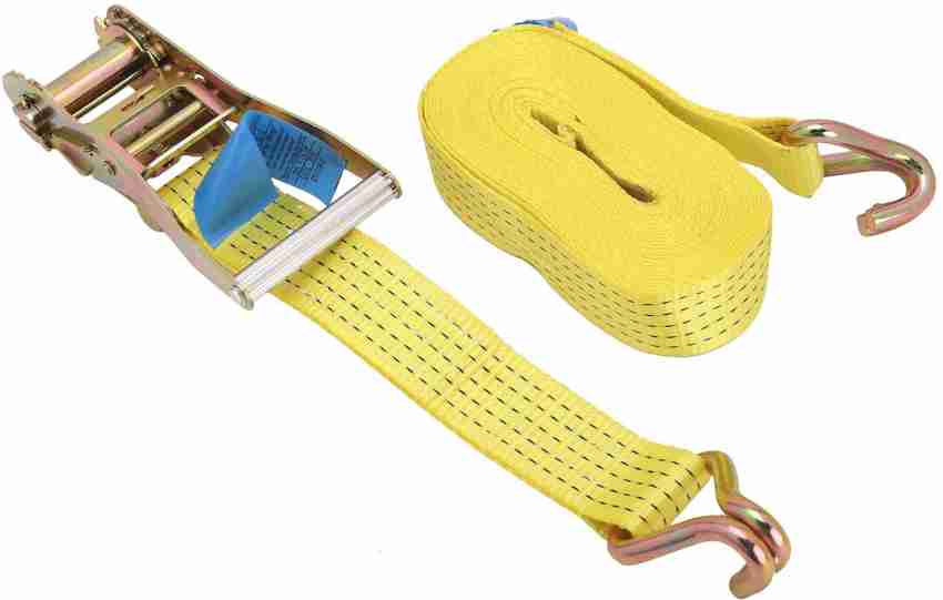 Shree Dm CARGO LASHING BELT WITH DOUBLE J HOOK 50MM X 10 M Luggage