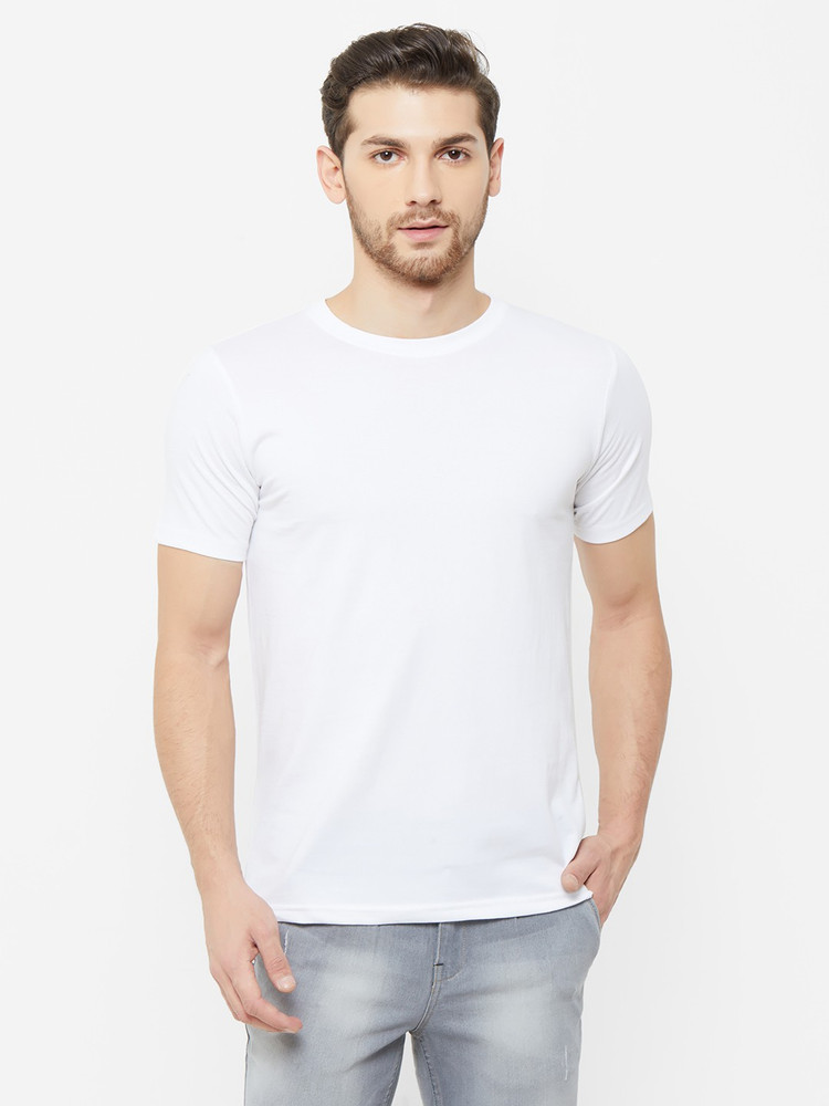 plain white t shirt flipkart