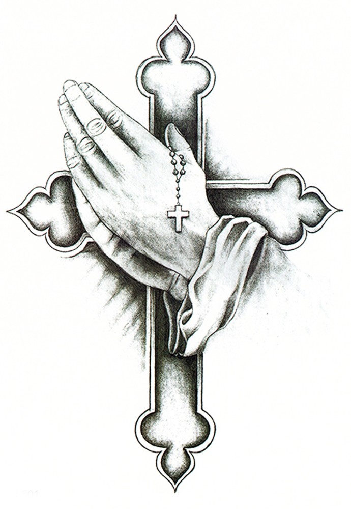 Praying Hands Tattoos for Men  Ideas and Designs for Guys