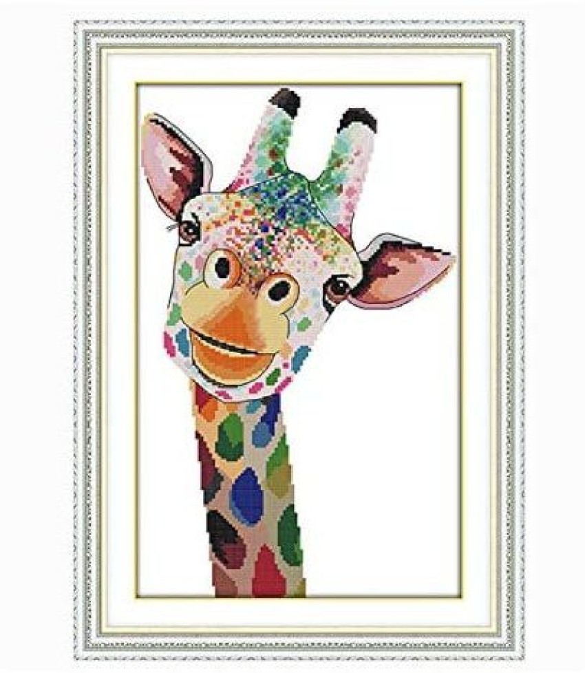 Ultra detailed portrait adorable whimsical cute pink giraffe mommy and her  giraffe baby