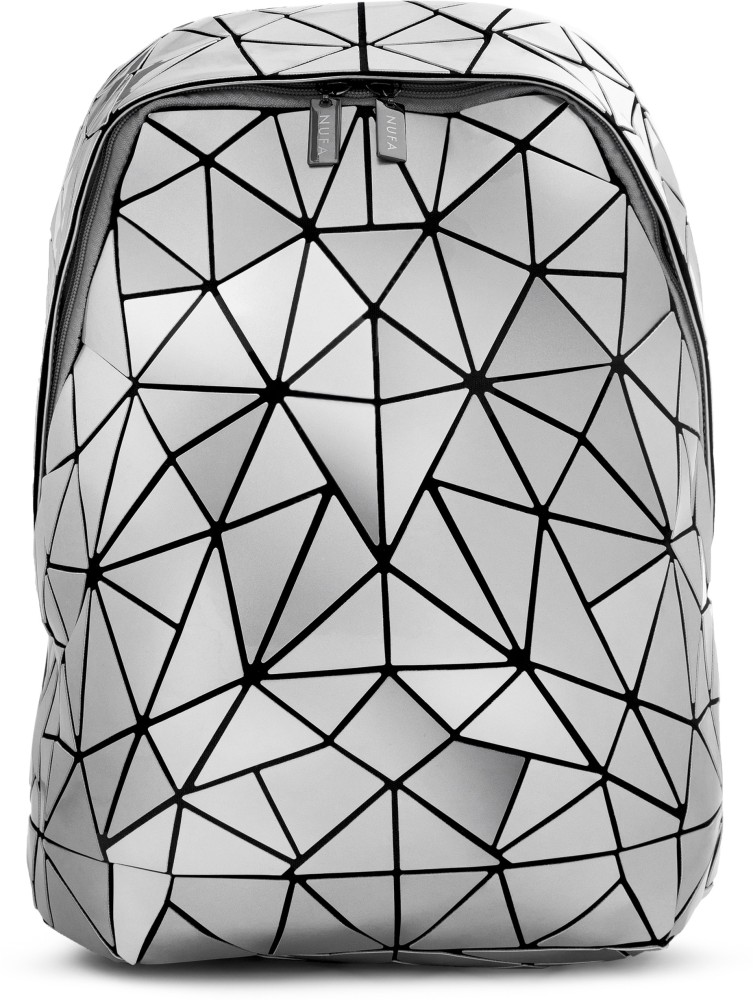 NUFA Specular Silver Backpack 2 L Backpack Silver Price in India