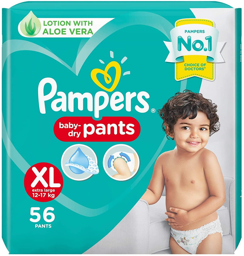 Pampers xl deals 56 flipkart