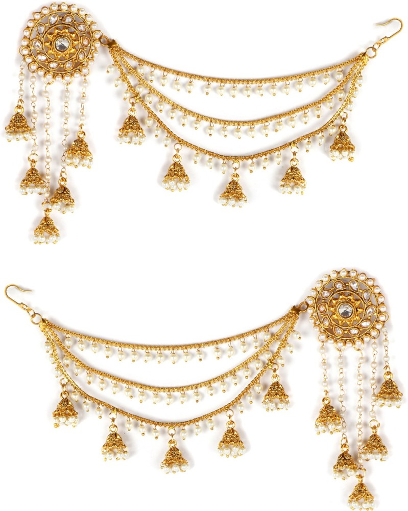 Flipkartcom  Buy JDX American Diamond Earcuff Alloy Tunnel Earring Online  at Best Prices in India