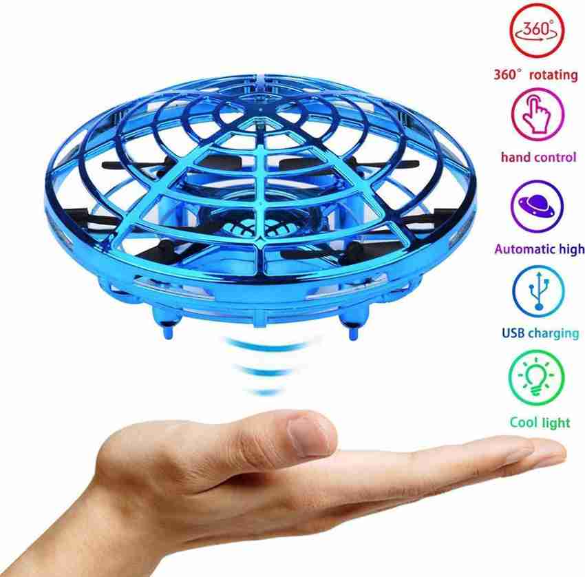 Parrys Retail Mini UFO 360 Flying Toy for Kids Without Remote
