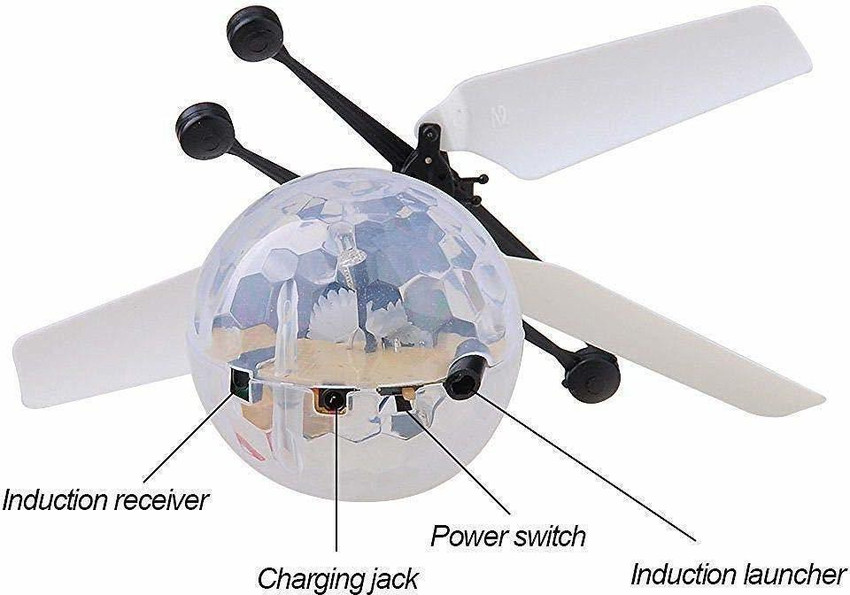 Mini helicopter flying ball deals