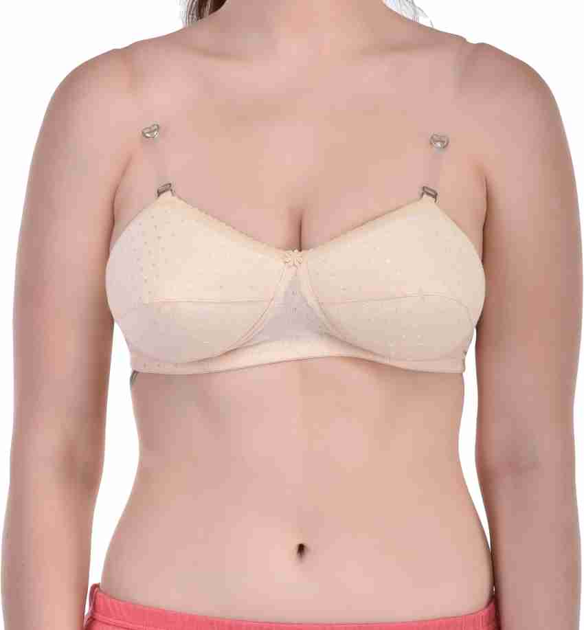 Buy CUTONS Non-Padded Everyday Removable Transparent Straps Bra Combo (Pack  of 6) Online at Best Prices in India - JioMart.