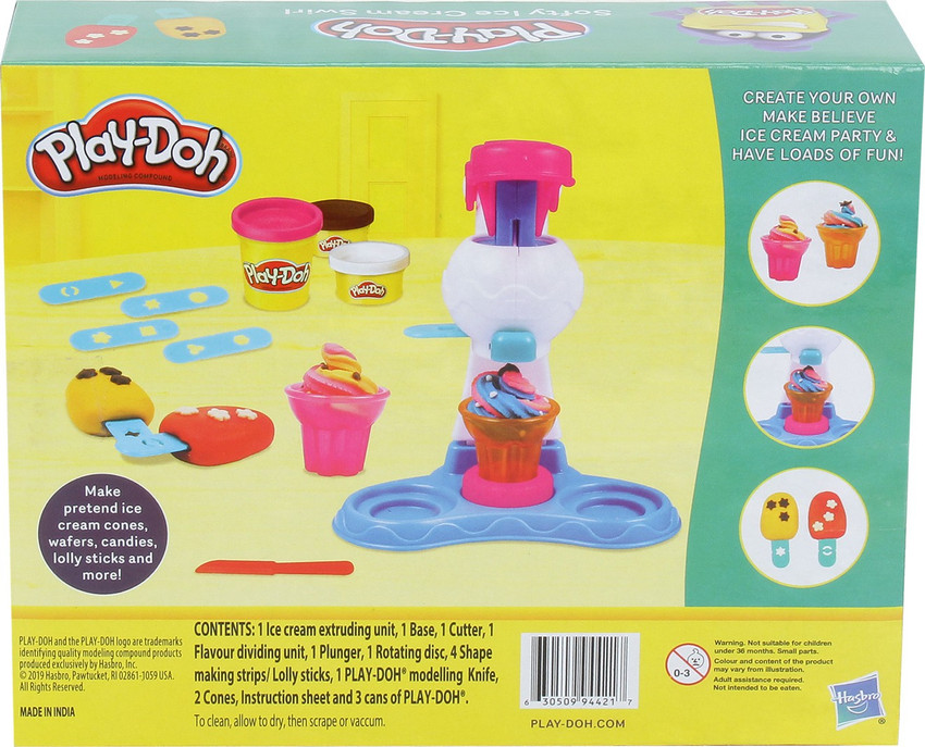 4 colors discount play doh ice