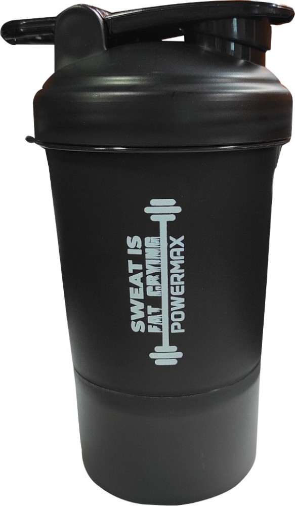 Buy PowerMax Fitness PSB-4S-B (400ml) Protein Shaker Bottle with