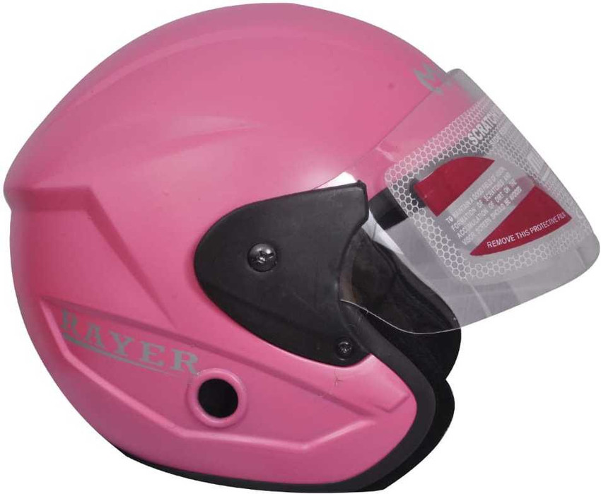 Motorbike helmet hotsell pink