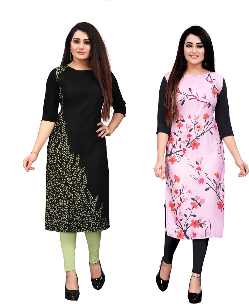 Crepe kurtis top flipkart
