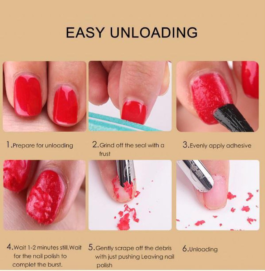 15 nail remover gel magic burst polish remover gel soak off uv original