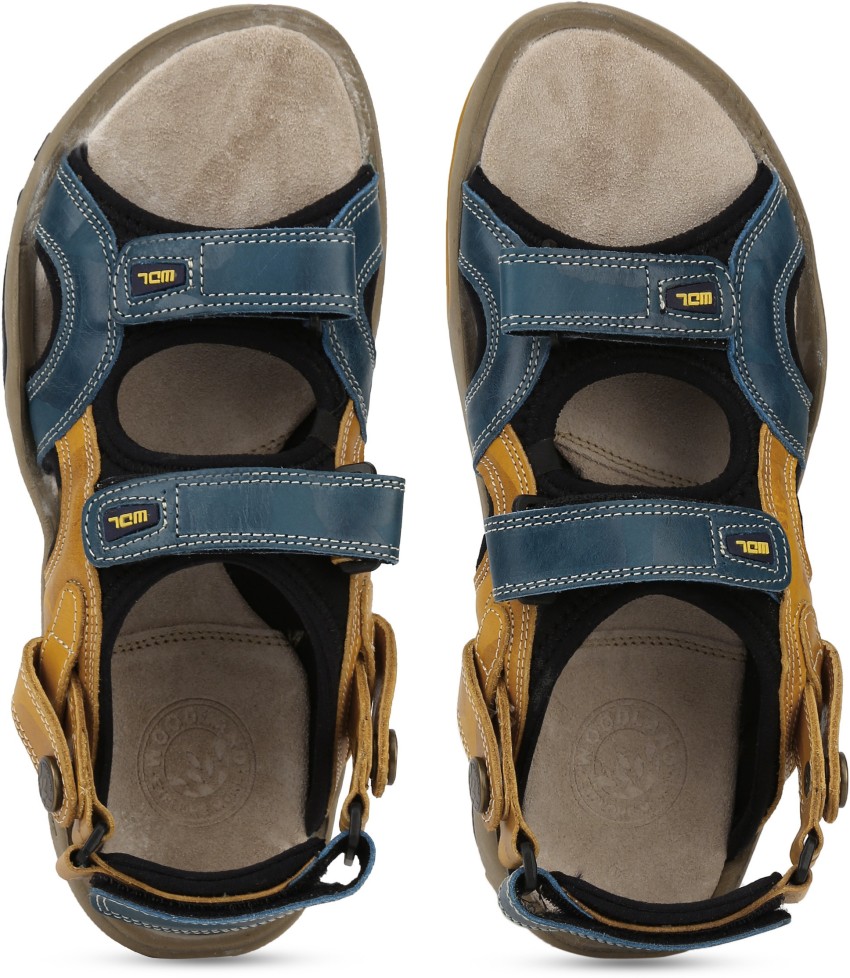 Heavenly Feet Women's Woodland Sandal – Tan/Blue | Charlies
