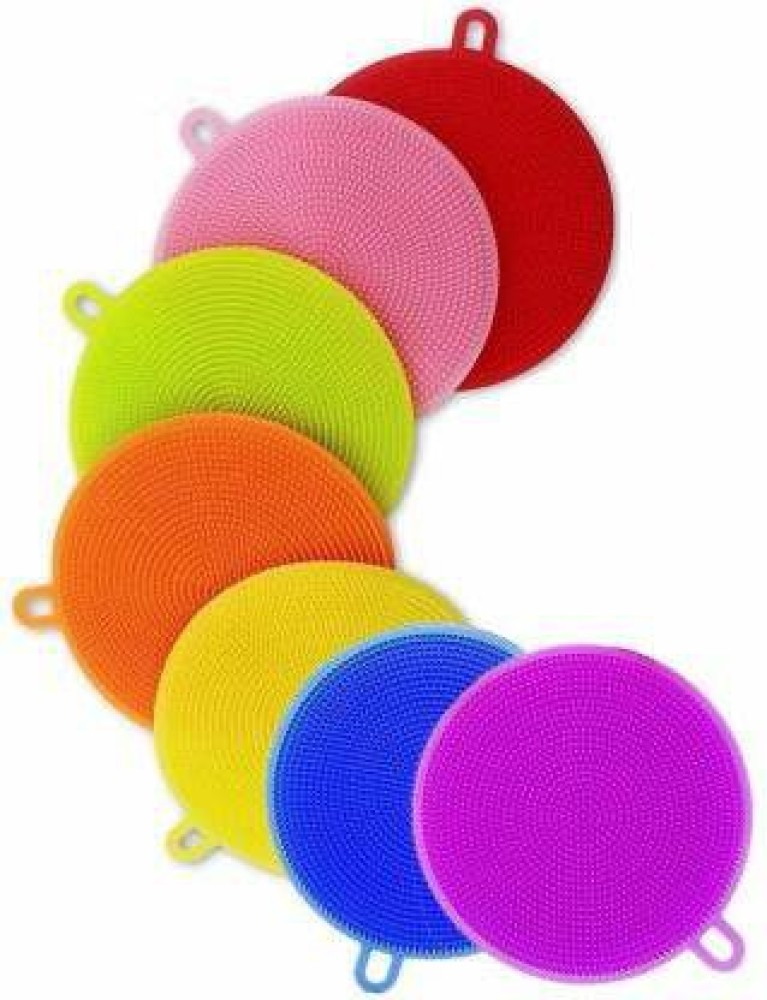 Multipurpose Silicone Dish Sponge, Kitchen Cleaning Scrubber