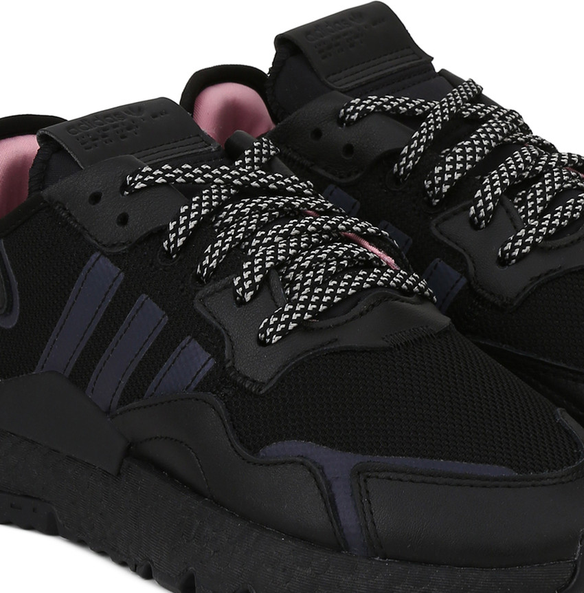 Adidas originals nite jogger women's black online