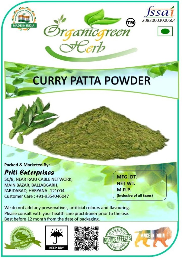 Curry leaves hot sale powder price