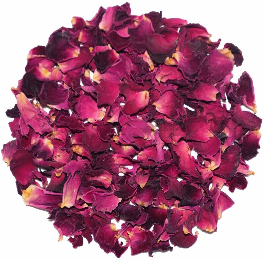 Pink Rose Petals [Edible Sun Dried & Aromatic Flower Petals]-Pack Of 50g