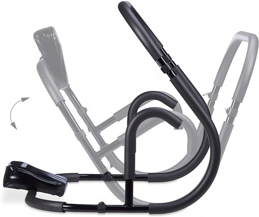 Ab cruncher roller outlet