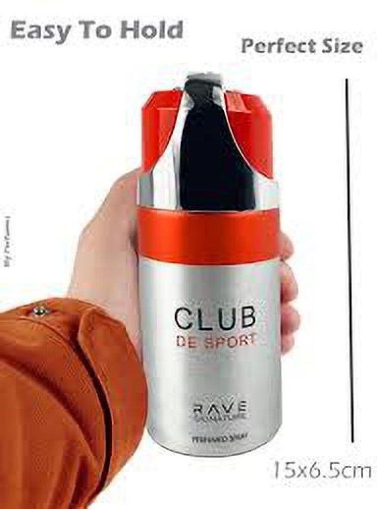 RAVE Signature Club De Sport [Pack Of 2] Perfume Body Spray
