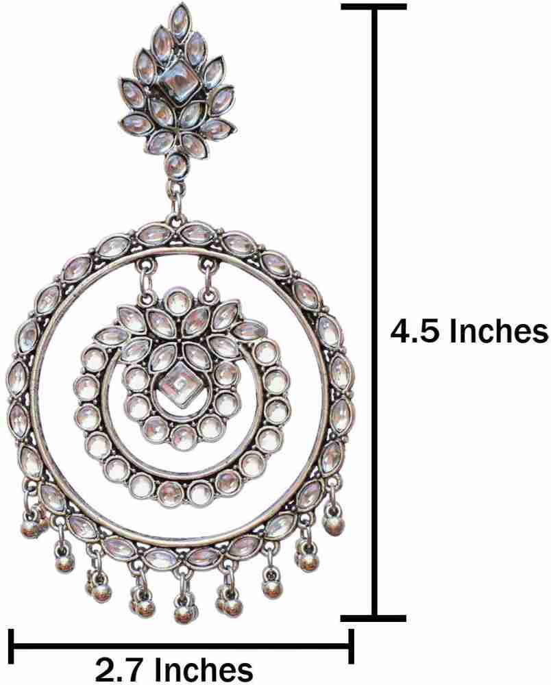  Buy Sparkling Drop Louis Vuitton Heart Alloy Drops &  Danglers Online at Best Prices in India