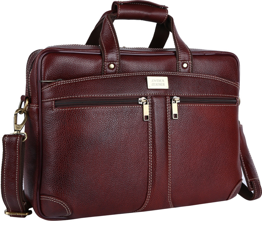 Details more than 156 genuine leather laptop bags india super hot