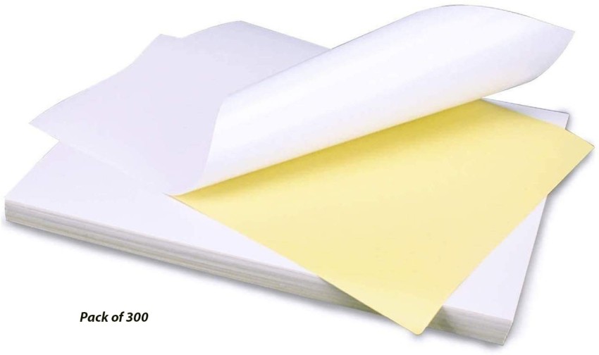 G&K A4 Self Adhesive Matte Gum Paper 210 x 297 mm 120 gsm  Bond Paper - Bond Paper