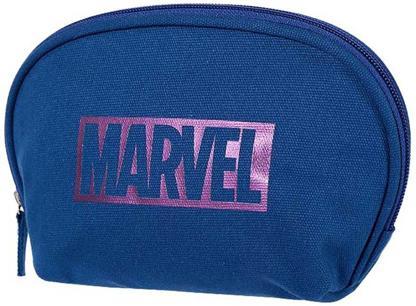 MINISO Marvel Cosmetic Bag Portable Makeup Pouch for Womens Multifunctional Travel Storage Toiletry Bag Blue Pouch Blue Price in India Flipkart