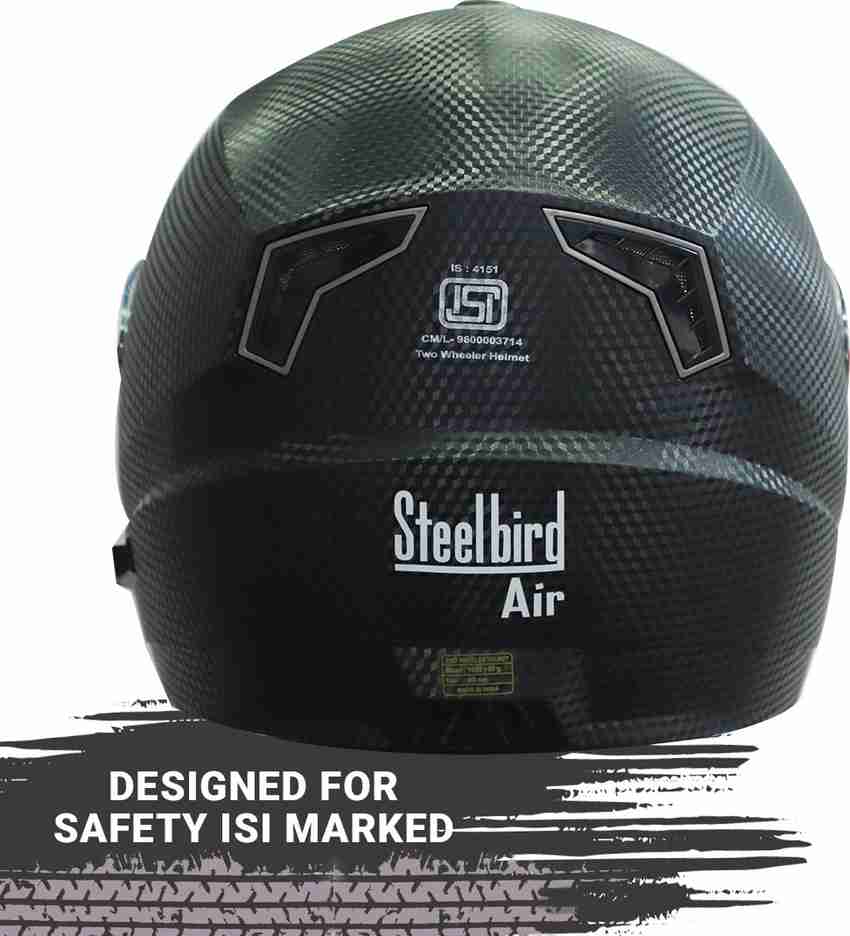 Steelbird SBA-1 7Wings Boon Double Visor Full Face Helmet