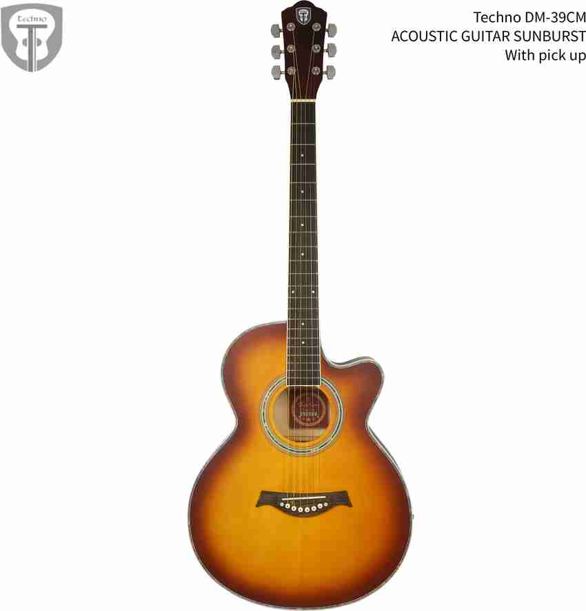Techno DM-39 Semi-acoustic Guitar Linden Wood Rosewood Right Hand  Orientation Price in India - Buy Techno DM-39 Semi-acoustic Guitar Linden  Wood Rosewood Right Hand Orientation online at Flipkart.com