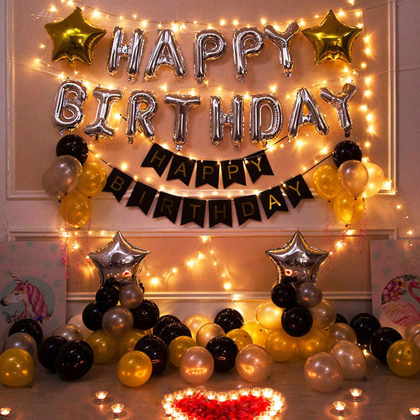 Birthday party lights decoration sale