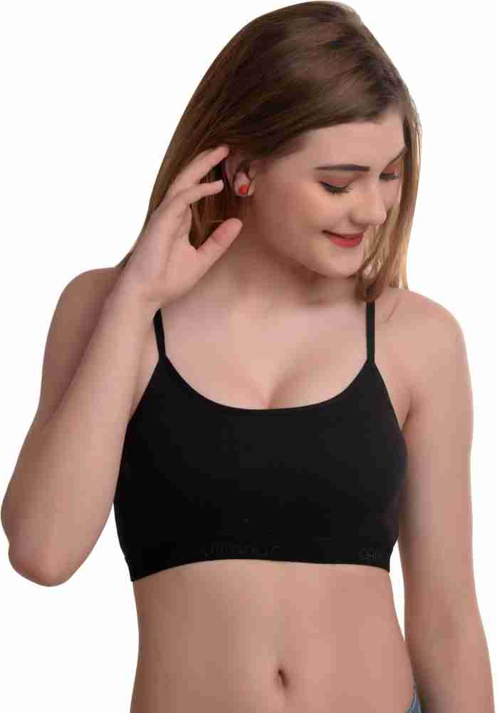 Alishan Molded Cups Double layered Sport's Bra Women Sports Non