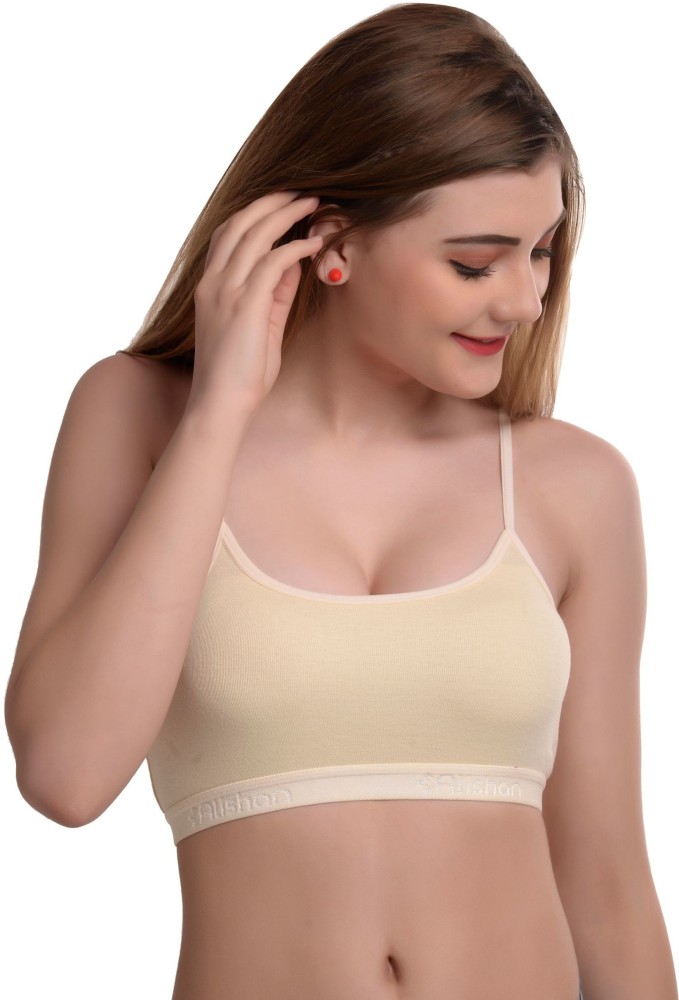 Alishan Molded Cups Double layered Sport's Bra Women Sports Non